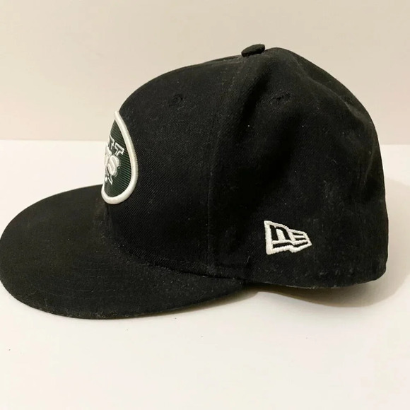 New Era New York Jets 59FIFTY Fitted Hat Cap 7 3/8 - Picture 4 of 16
